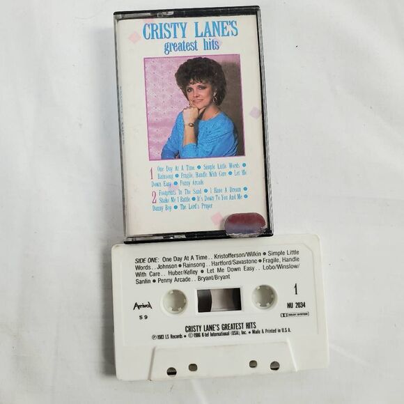 Cristy Lane Greatest Hits Cassette 1986 IGL - Picture 1 of 3